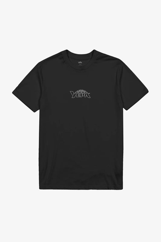Yepa Outline Logo Tee - BLACK