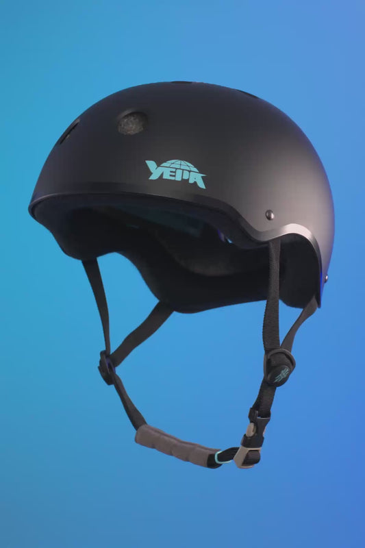 T-Shell Pro Helmet CE - Hawk - Matte Black/Teal